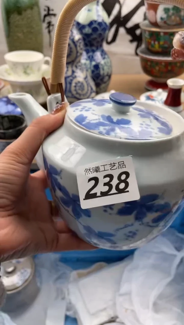 【闪购商品】瓷片238然曦海外工艺品18包邮