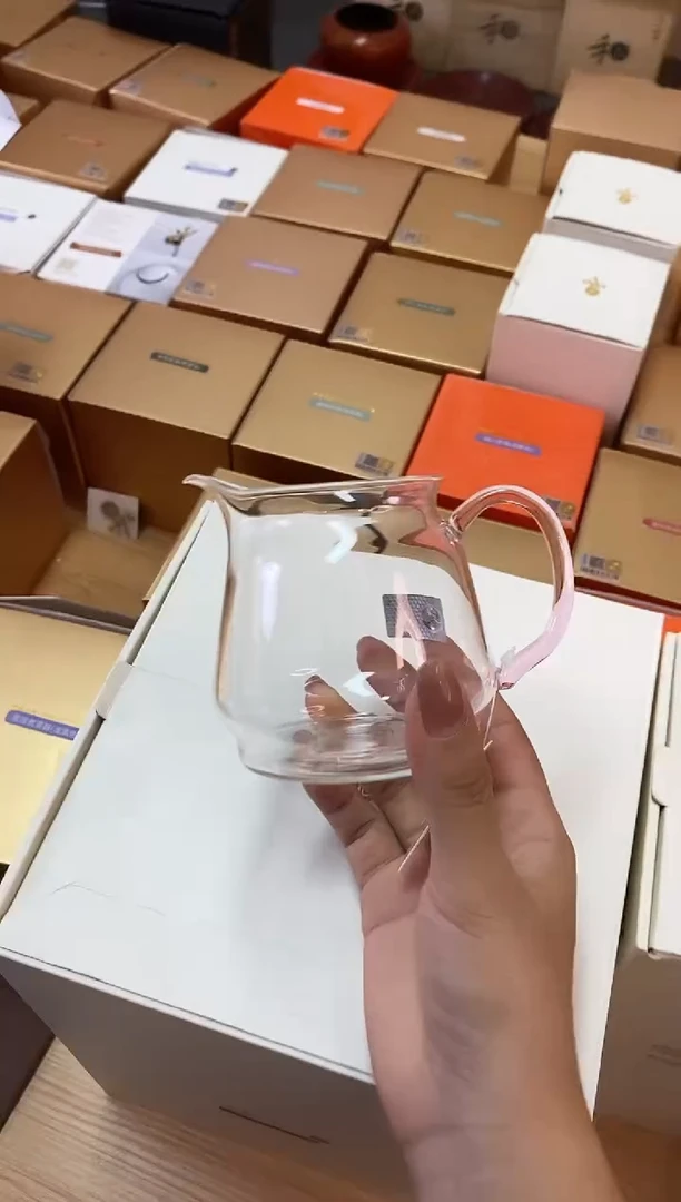 禾器/晶彩泽然茶海/浅粉