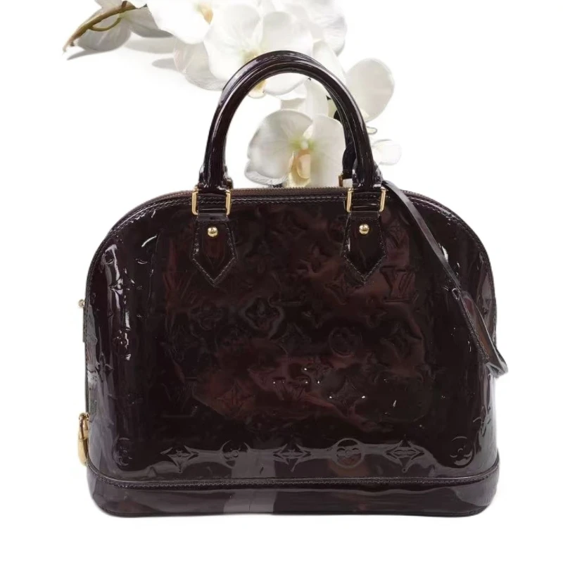 99新 LouisVuitton/路易威登 思斯专属 LV贝壳包车厘子色 THKE395