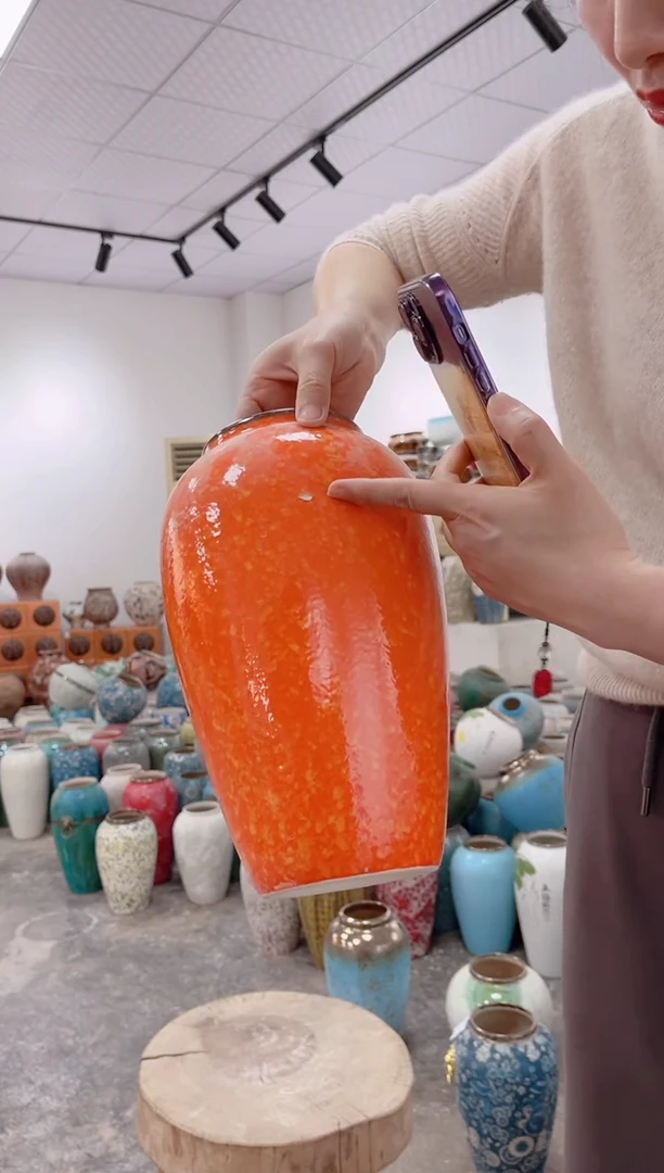 【闪购商品】瓶 孤品 瑕疵陶瓷花瓶 无花zd475