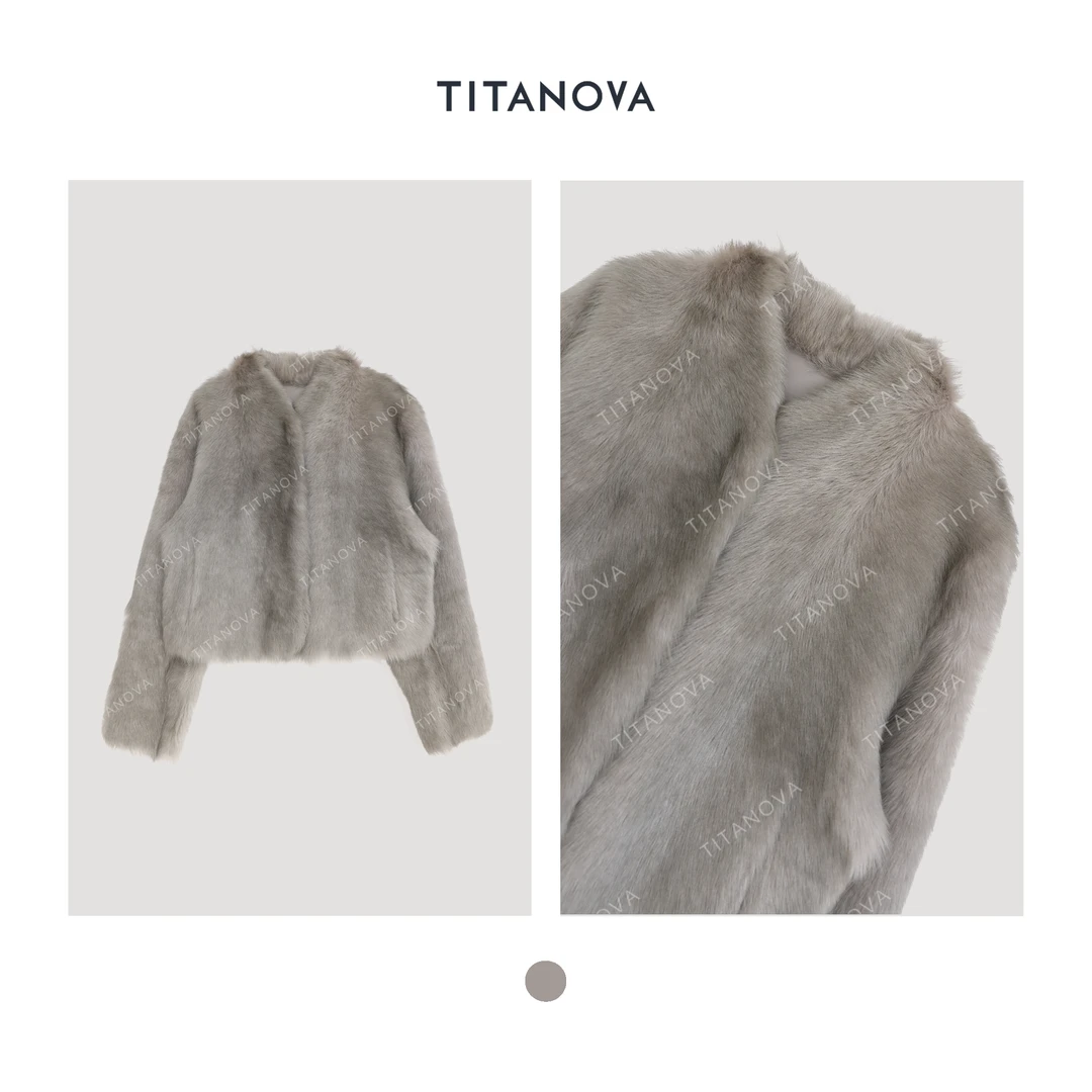 【苧不凡】甄选·西班牙托斯卡纳软直毛｜秋冬新款保暖外套N5WT0820