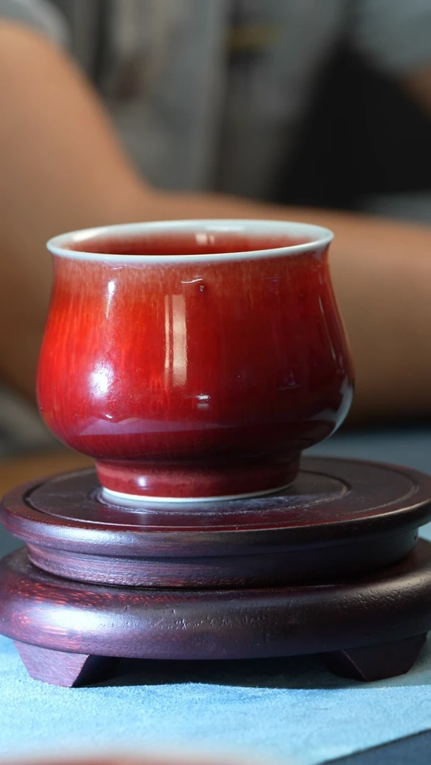 杯子非遗-徐建国-郎红炉式杯（微瑕）
