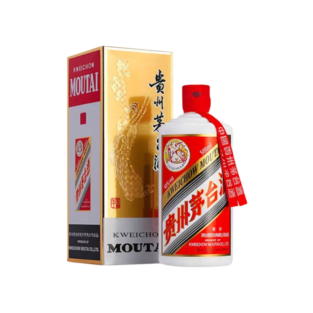 KWEICHOW MOUTAI/贵州茅台笑长 09-12年43度喝品飞天500ml*瓶43度