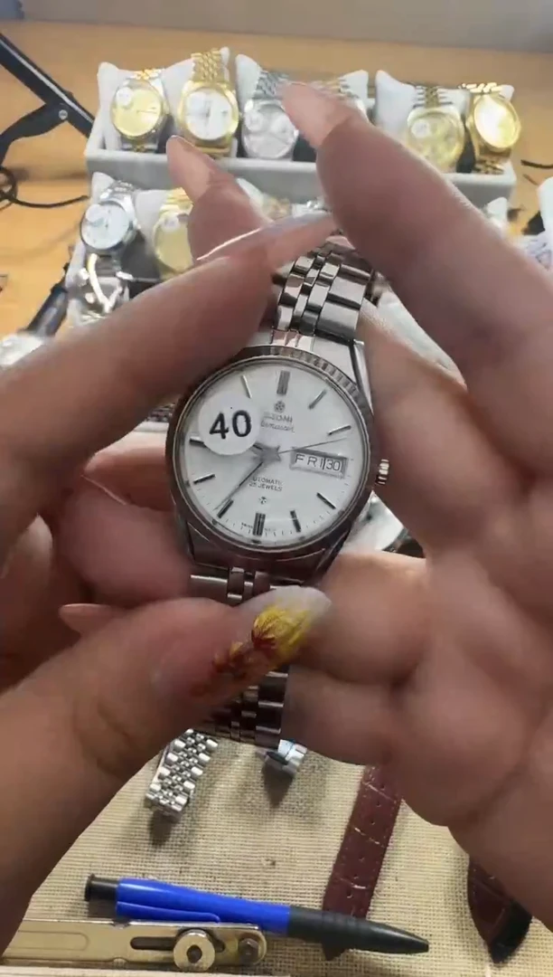 机械机芯金属钢手表配件，拆件用的，需要洗油保养