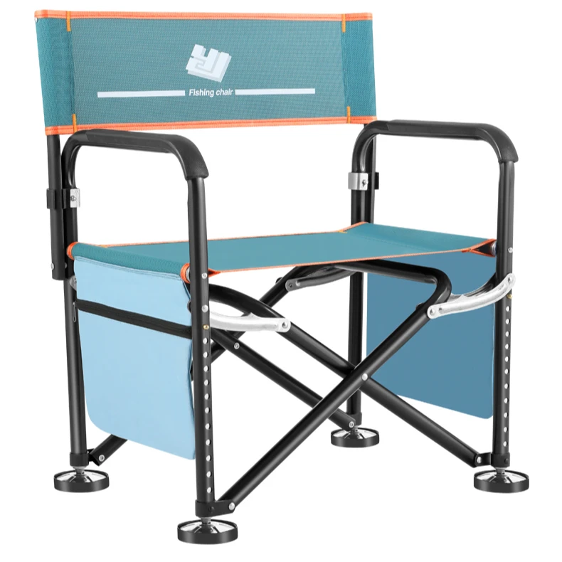 A小欧式双拉筋加固钓椅钓椅特斯林横坐野钓全地形透气裸椅双链接