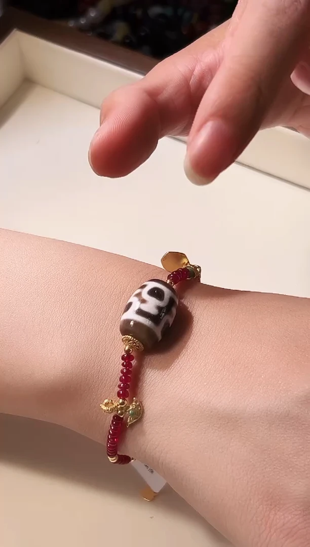 未镶嵌手链玛瑙/玉髓瓶子手链