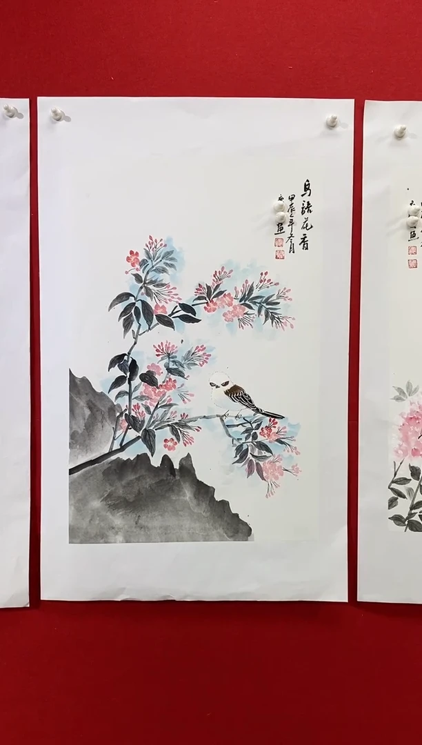 国画LQY丹李庆友老师作品