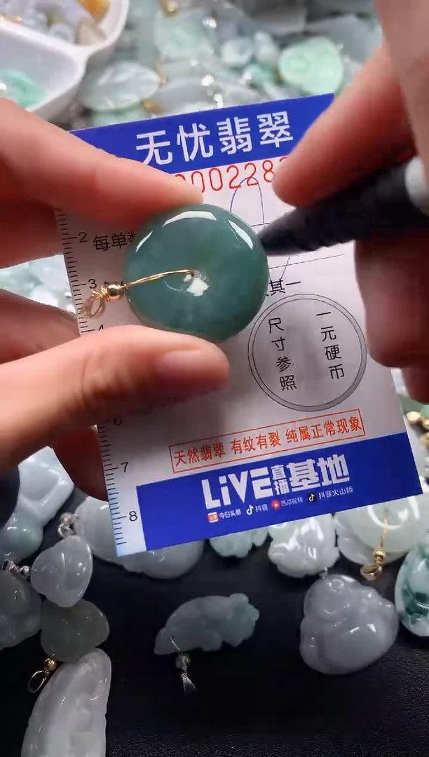 颈饰未镶嵌翡翠2283