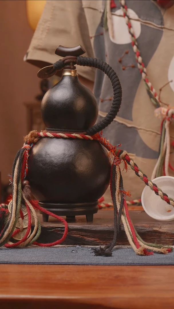 1333号精品大漆葫芦防腐防渗装水茶酒