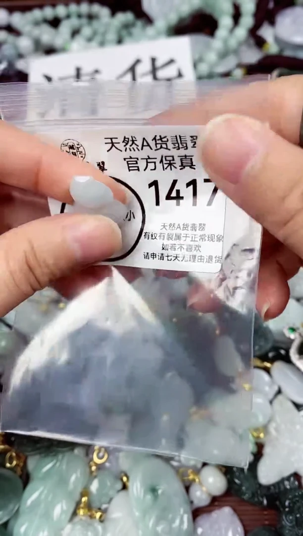 【闪购商品】翡翠颈饰未镶嵌天然A货翡翠1419