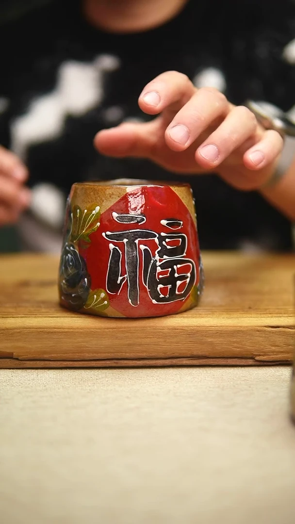 @@陶园瓷舍@@纯手工手绘@高温釉下彩