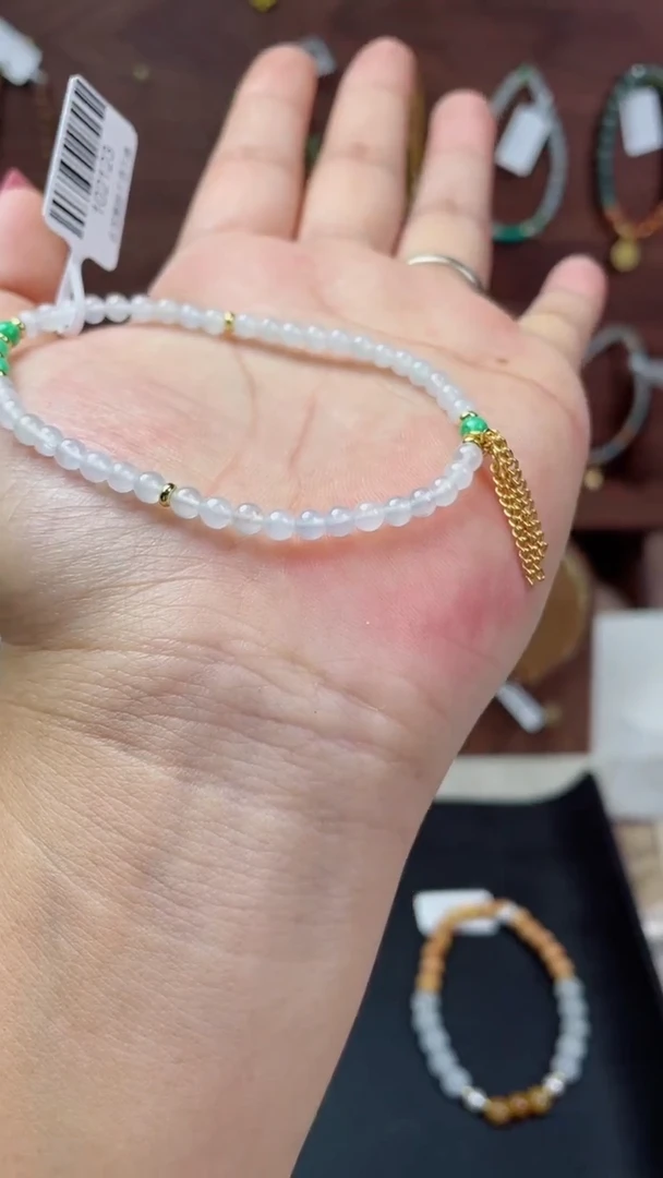 未镶嵌手链翡翠手串