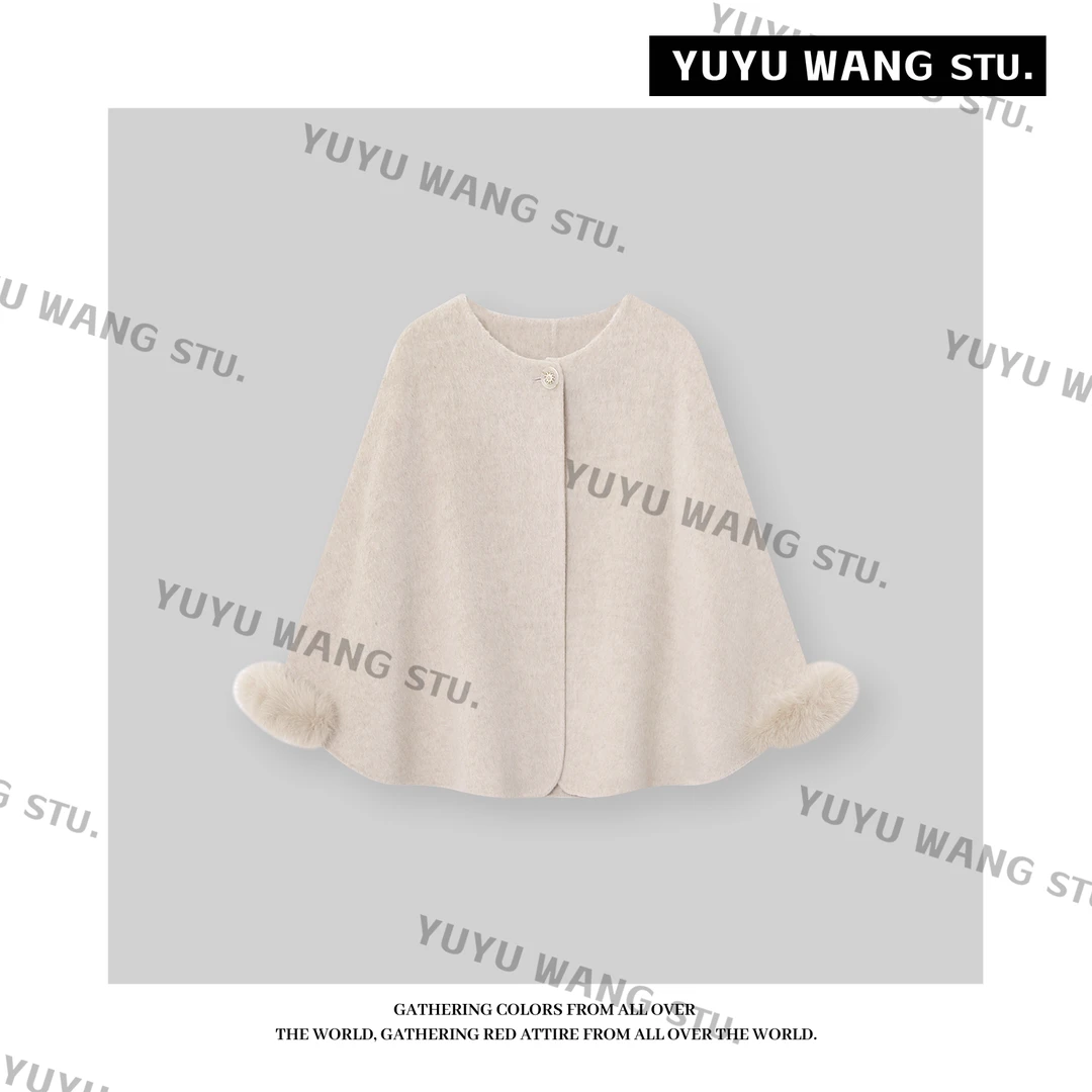 YUYU WANG【辛夷】毛呢大衣RB2SDRU2659