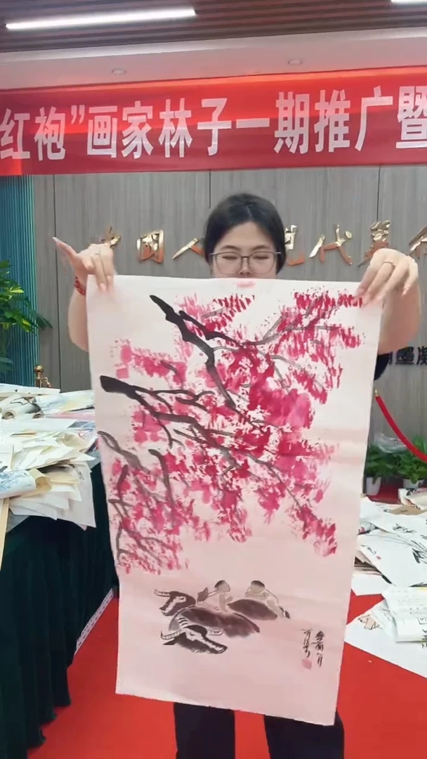 国画老师手绘作品
