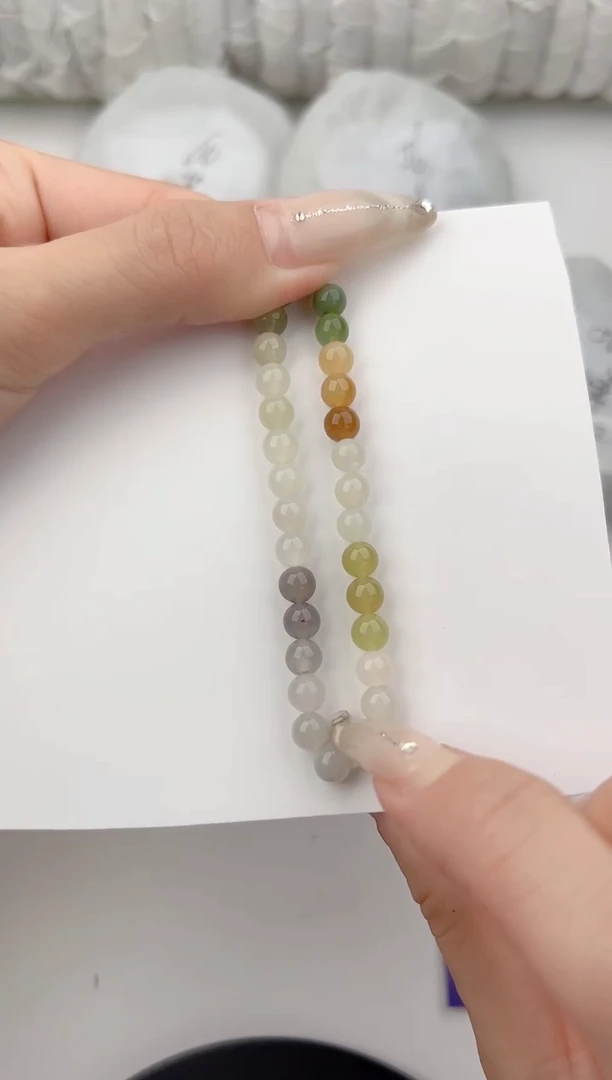 手链未镶嵌和田玉1颜色微差无瑕疵