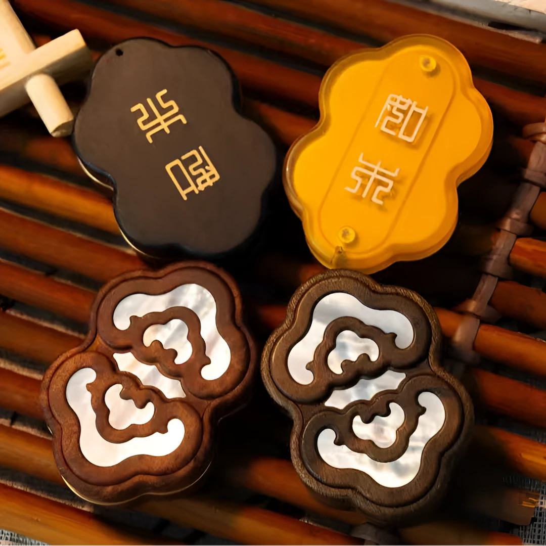 【梵人物】RUMU如木雲玺国风木材机械推牌成人解压玩具EDC减压