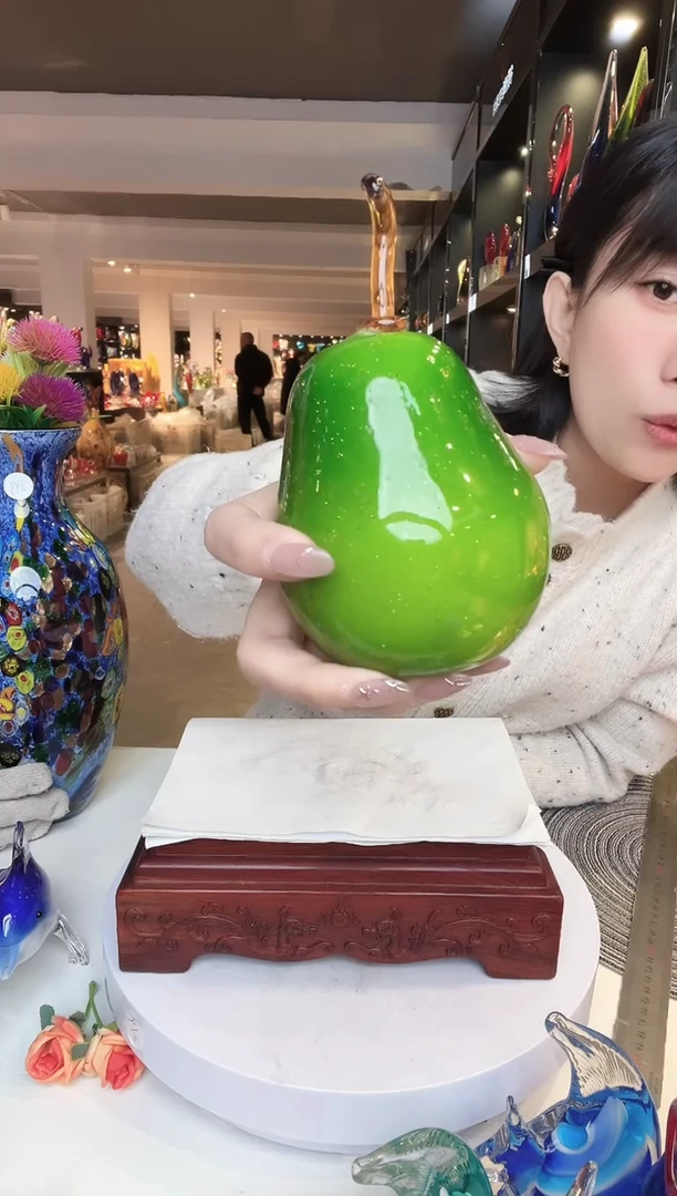 【闪购商品】茶盏琉璃摆件家居摆件