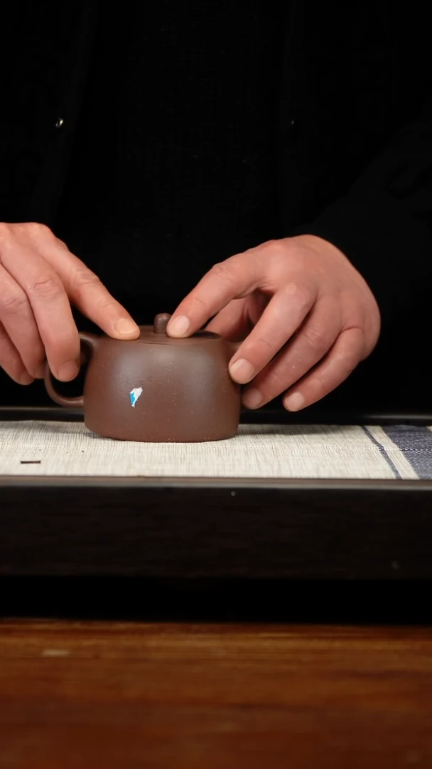 茶壶紫砂四底井栏