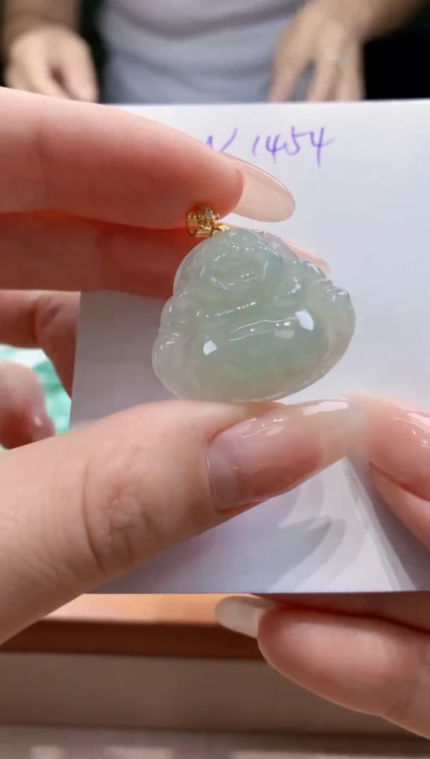 翡翠未镶嵌颈饰天然缅甸a货翡翠