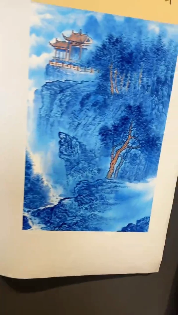 国画郝凤先翠谷清音2025-1228DH032