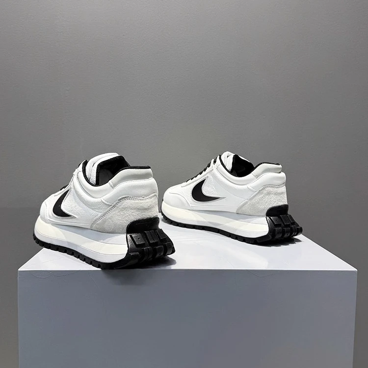 EAEOVNI 时尚男鞋运动鞋百搭厚底潮鞋透气休闲鞋老爹鞋防滑阿甘鞋