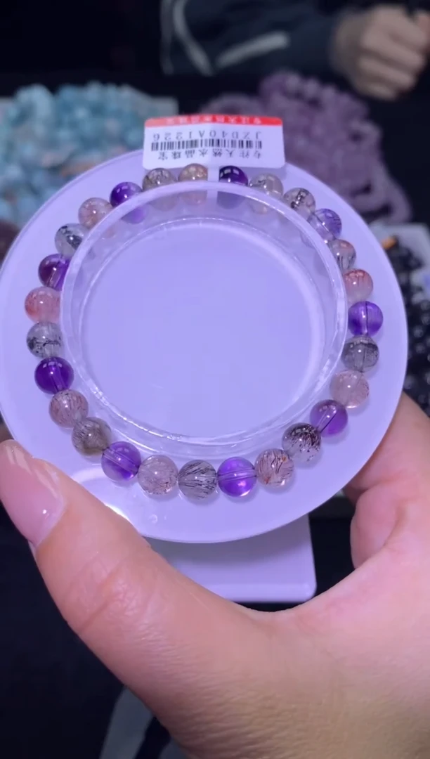 未镶嵌手链水晶超七单圈-A04-多样性发其一