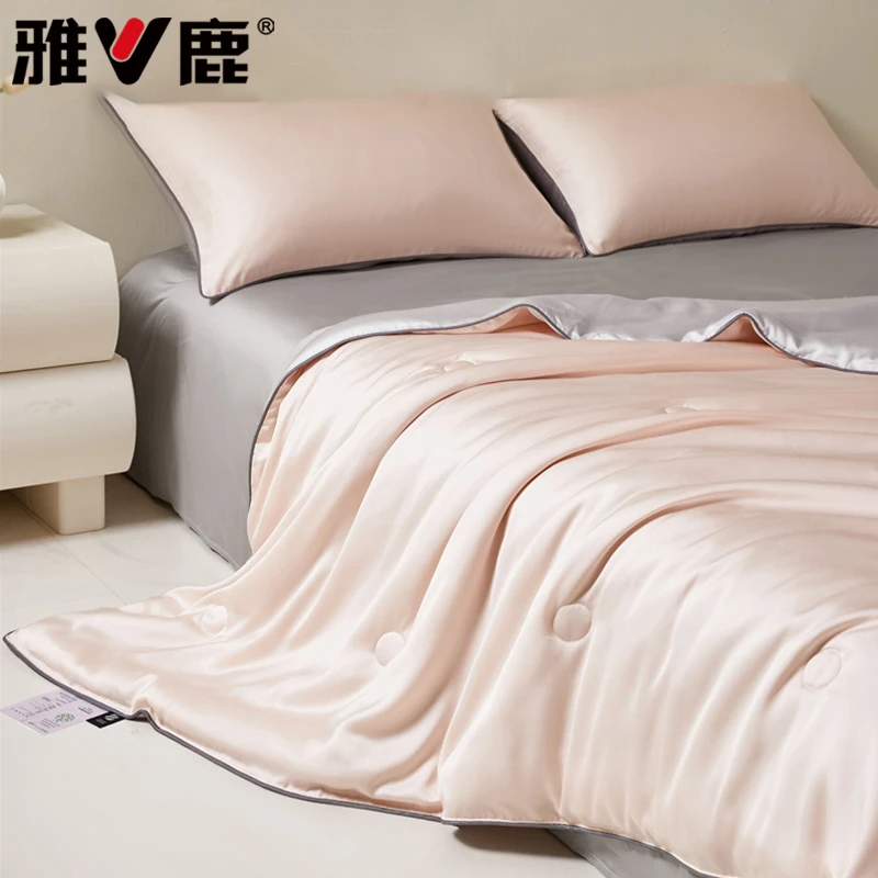 莱赛尔天丝夏凉被空调被儿童夏被宿舍双人薄被子被芯单人夏天盖被