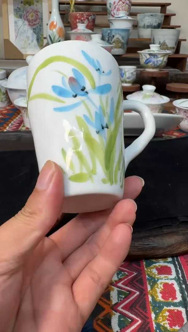 摆件瓷景德镇高温陶瓷清仓浮力