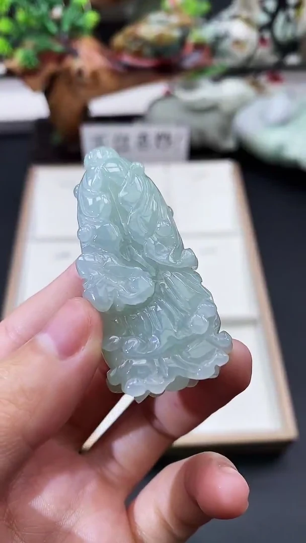 颈饰未镶嵌翡翠天然缅甸A货翡翠