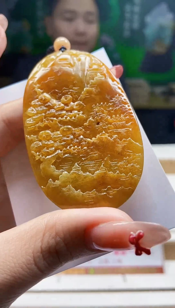 颈饰未镶嵌翡翠翡翠A货