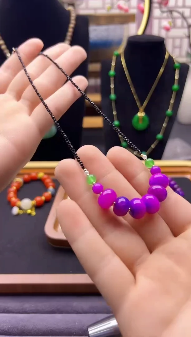 【闪购商品】苏纪石（舒俱来）颈饰14K金镶嵌X109