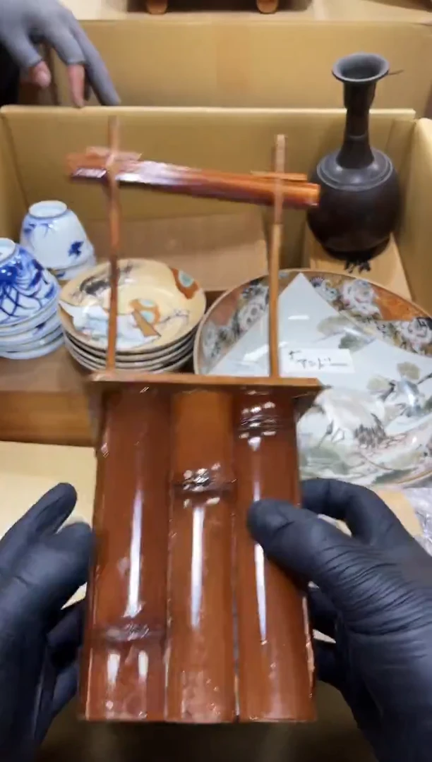 如图所示 阁集工艺品