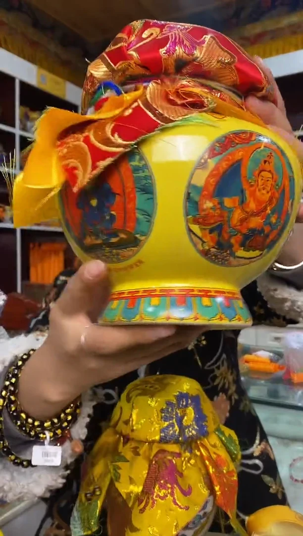 【闪购商品】泥塑隆务大五路大宝瓶