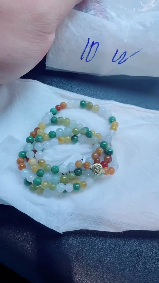 定制翡翠未镶嵌珠串
