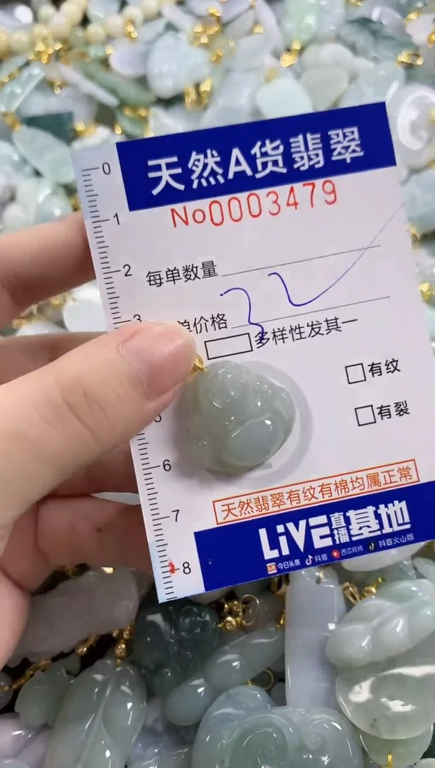 颈饰未镶嵌翡翠天然A货翡翠