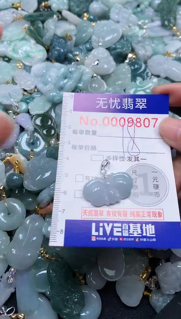 颈饰未镶嵌翡翠9807