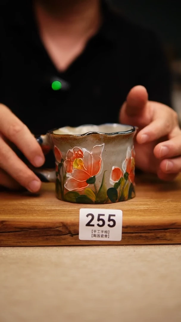 @@陶园瓷舍@@纯手工手绘@高温釉下彩