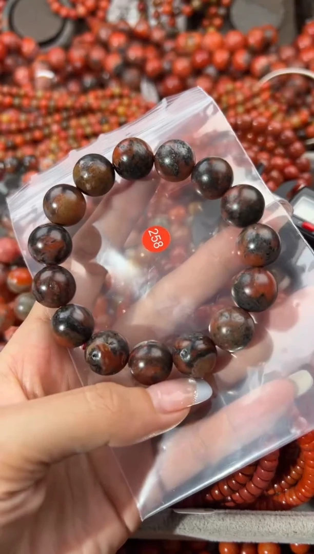 未镶嵌手串南红玛瑙14+