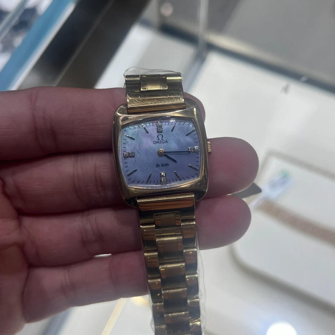 95新 Omega/欧米茄 手动机械表后钻24.5*21mm/公价32999/wh9407