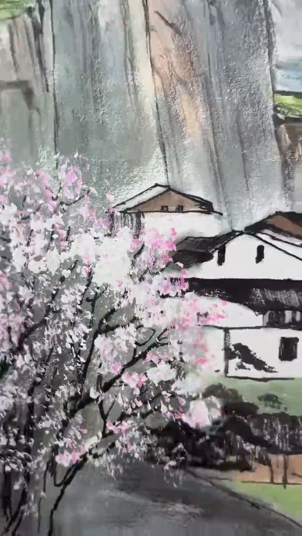 国画陈京广手绘绘画作品4-3