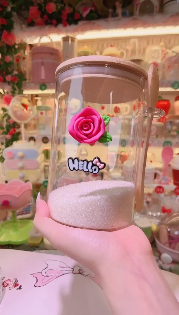其他品质好发货快放心拍！玫瑰花白糖罐