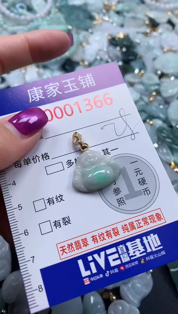 颈饰未镶嵌翡翠1366