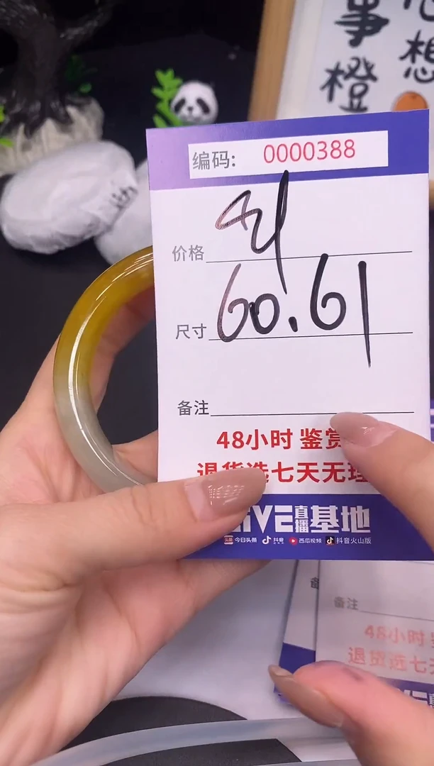 未镶嵌手镯翡翠0000388