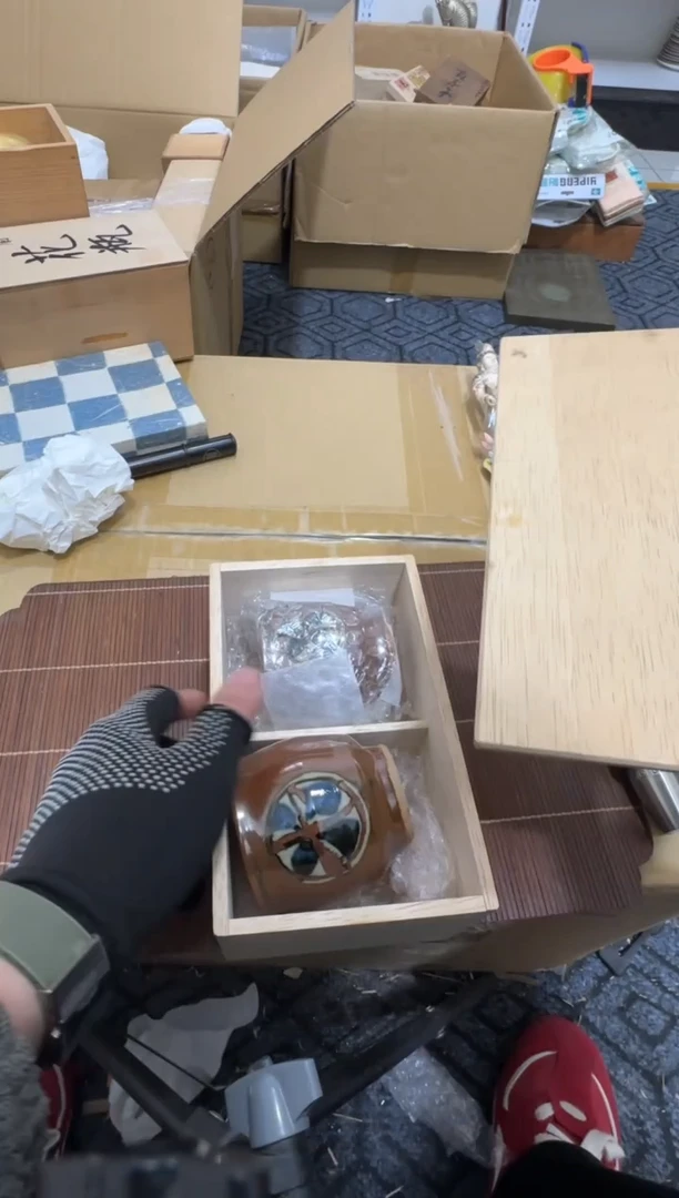 摆件陶?**针二哥亚路中古文化