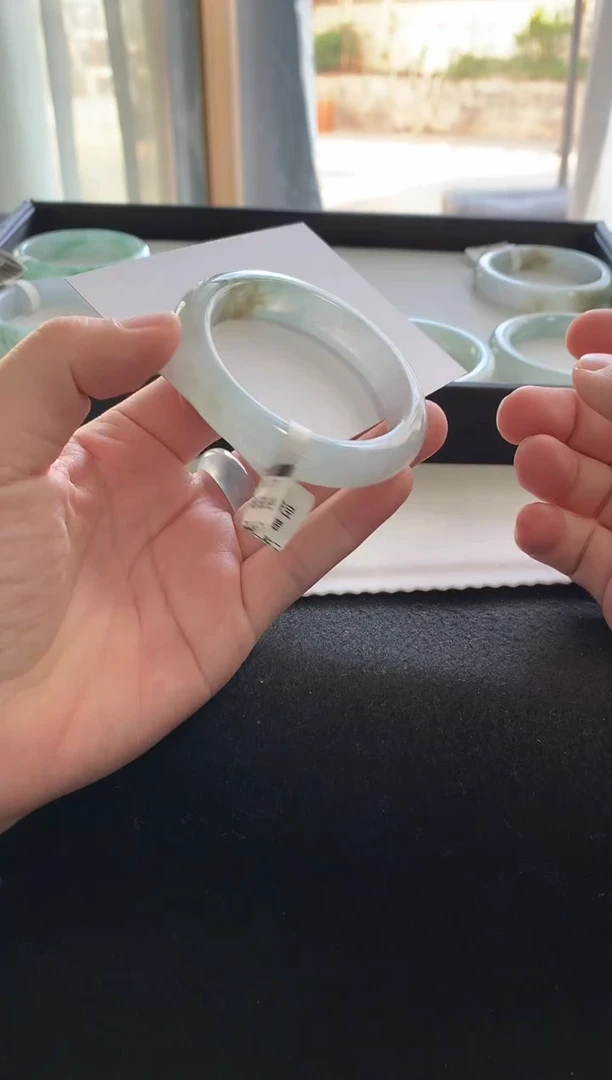 未镶嵌手镯翡翠51.5正圈Y4477买断