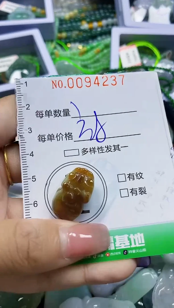 颈饰未镶嵌翡翠翡翠闪购Y0094237