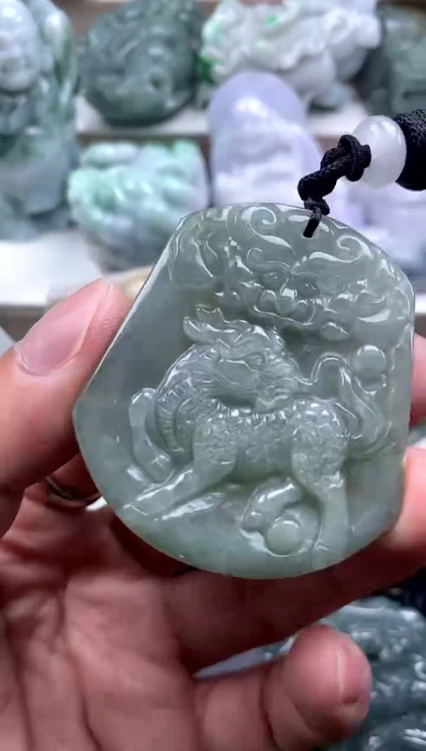 吊坠(不含链)未镶嵌翡翠1
