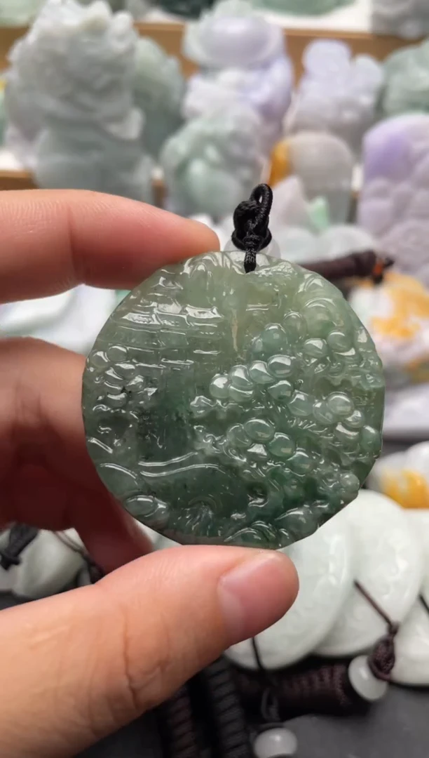吊坠(不含链)未镶嵌翡翠1