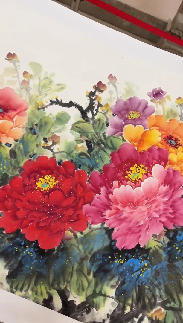 国画80赵隆轩美术馆李庆友老师作品