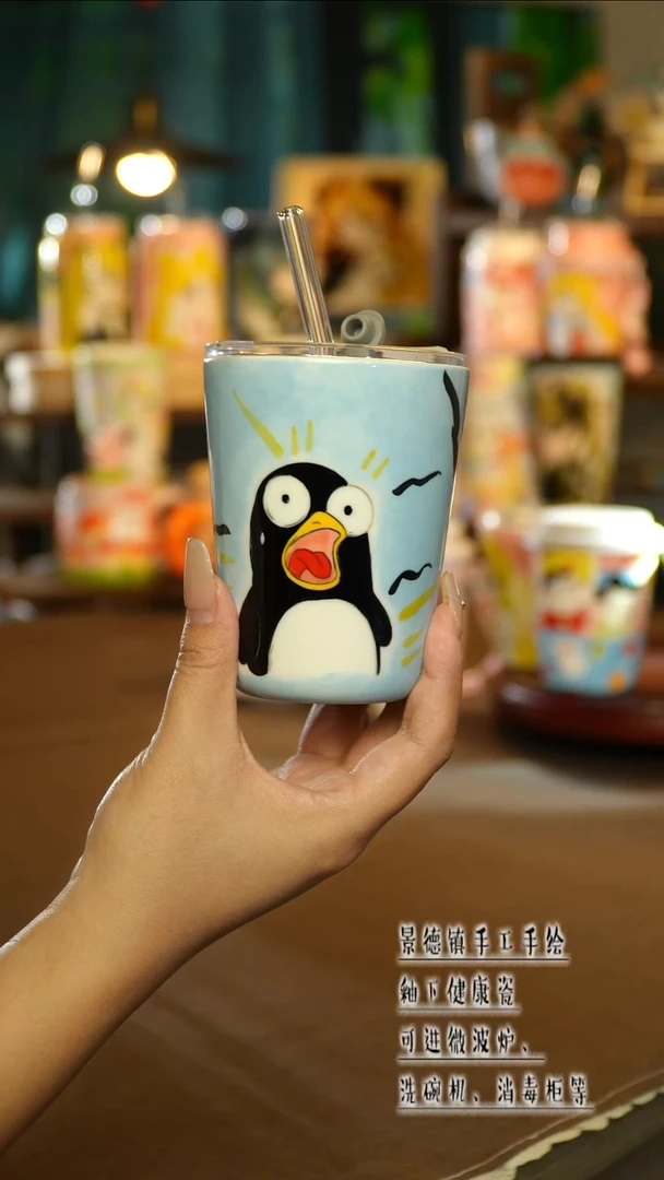 景德镇陶瓷手工手绘&A160